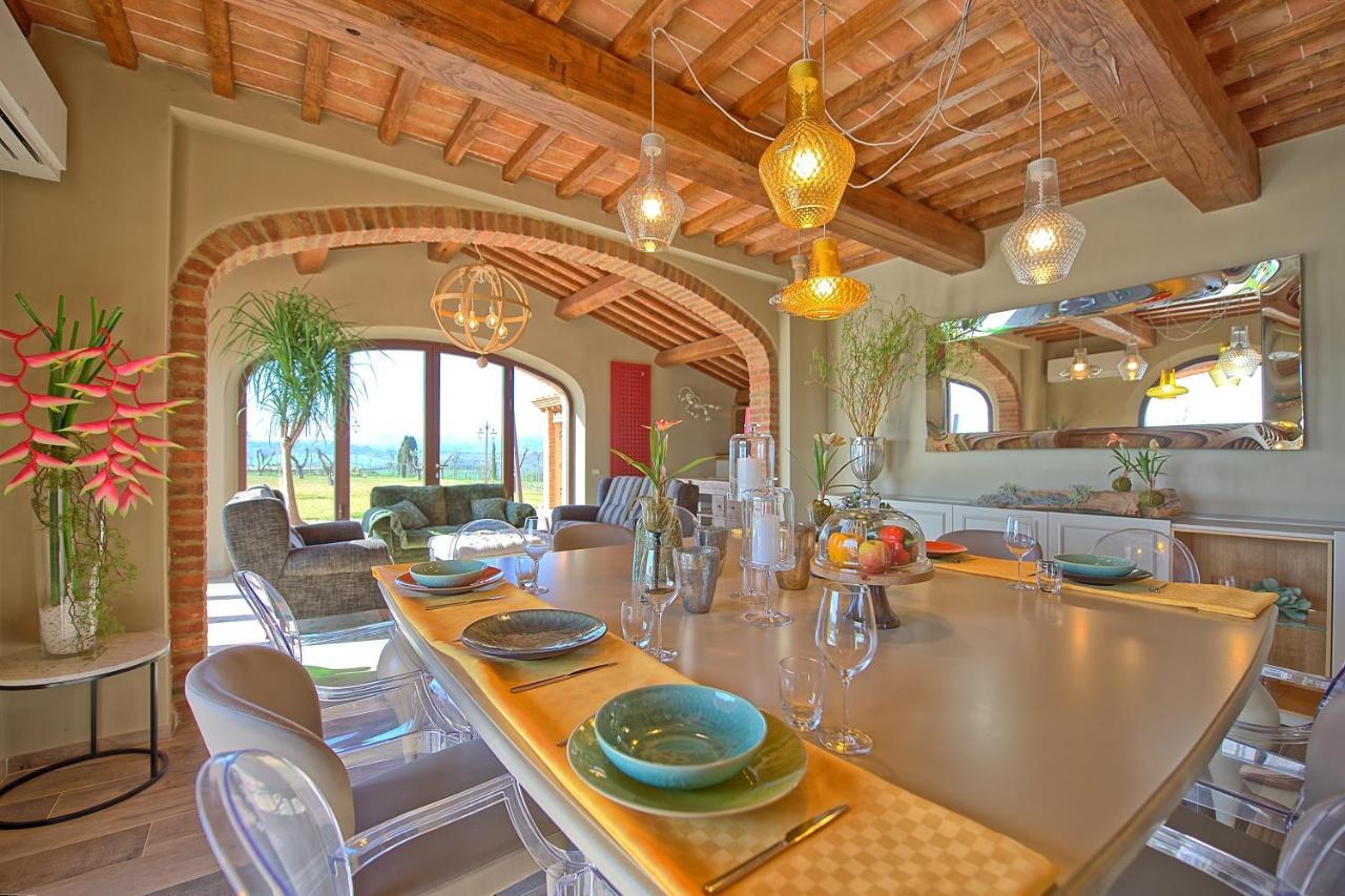 Villa Massimiliano By Posarellivillas Volterra Luaran gambar